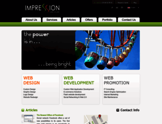 impressionwebstudio.com screenshot