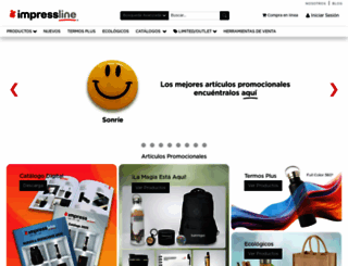 impressline.com.mx screenshot