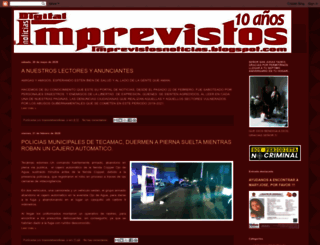 imprevistosnoticias.blogspot.mx screenshot