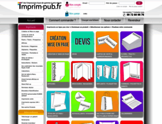 imprim-pub.fr screenshot