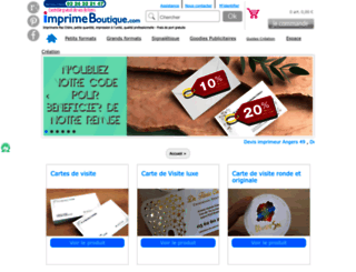 imprime-boutique.com screenshot