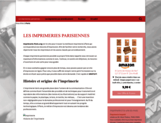 imprimerie-paris.org screenshot