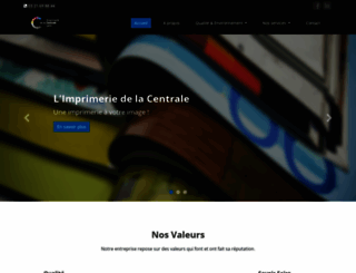 imprimeriecentrale.fr screenshot