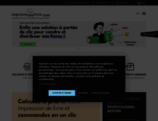 imprimersonlivre.com screenshot