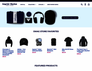 imprint-genius-swag-store.myshopify.com screenshot