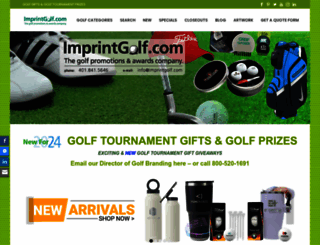 imprintgolf.com screenshot