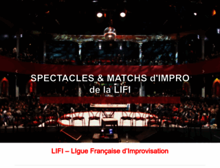 impro-lifi.com screenshot