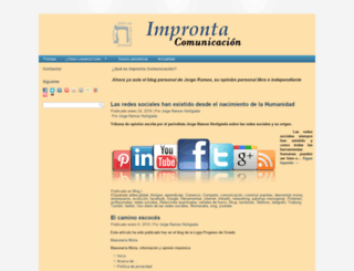 improntacomunicacion.com screenshot