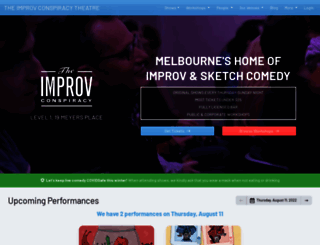 improvconspiracy.com screenshot