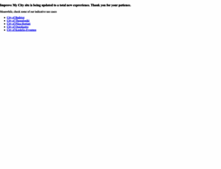 improve-my-city.com screenshot