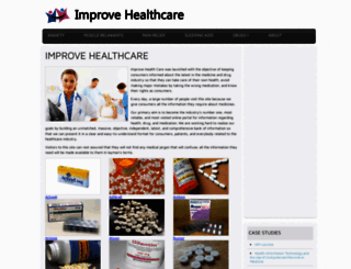 improvehealthcare.org screenshot