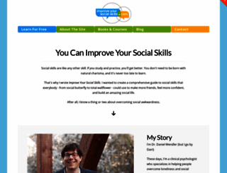improveyoursocialskills.com screenshot