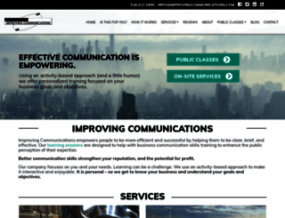 improvingcommunications.com screenshot