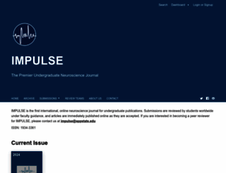 impulse.appstate.edu screenshot