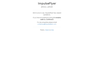 impulseflyer.com screenshot