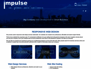impulsewebdesigns.com screenshot