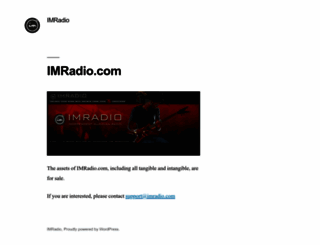 imradio.com screenshot