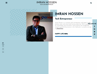 imranhossen.com screenshot