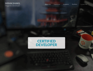 imranshakil.com screenshot