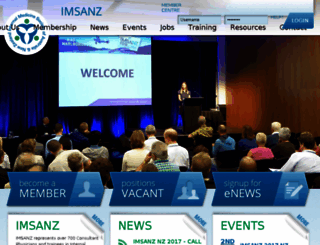 imsanz.org.au screenshot