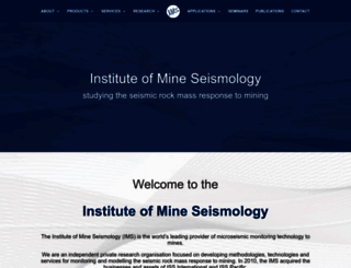 imseismology.org screenshot
