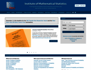 imstat.org screenshot