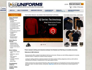 imuniforms.com screenshot