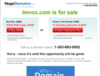 imvox.com screenshot