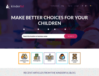 in.kinderful.com screenshot