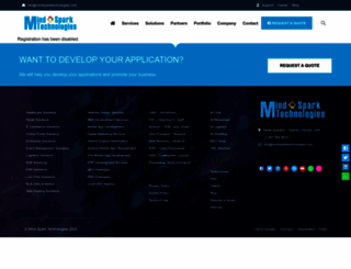 in.mindsparktechnologies.com screenshot