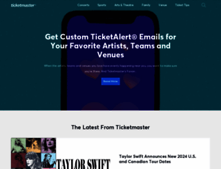 in.ticketmaster.com screenshot