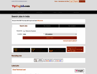 in.tiptopjob.com screenshot