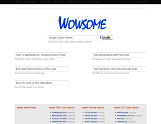 in.wowsome.com screenshot