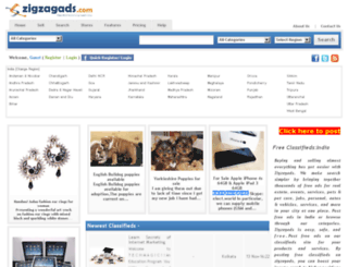in.zigzagads.com screenshot