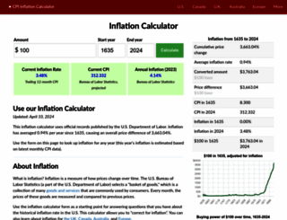 in2013dollars.com screenshot