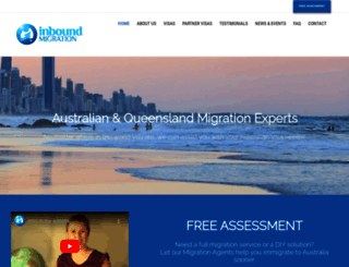 inboundmigration.com.au screenshot