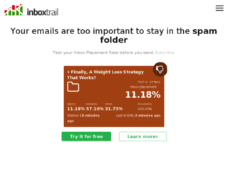 inboxtrail.com screenshot