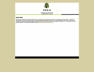 inca.co.za screenshot