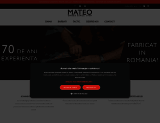 incaltaminte-mateo.ro screenshot