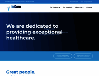 incarephysicians.com screenshot