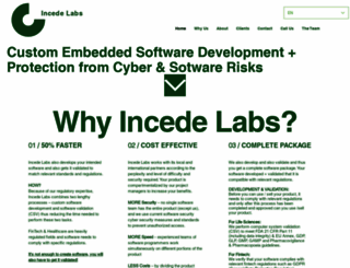 incede-labs.com screenshot