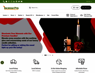 incensepro.com screenshot