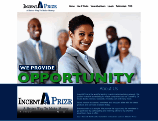 incentaprize.com screenshot
