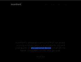 incentient.com screenshot