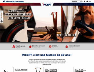 incept-sport.fr screenshot