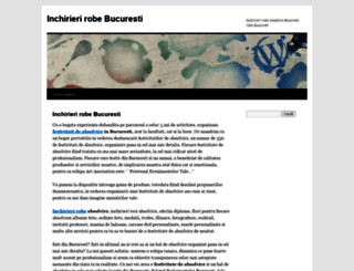 inchirierirobebucuresti.wordpress.com screenshot