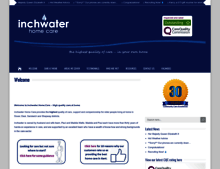 inchwater.co.uk screenshot