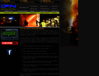 incidentpage.net screenshot