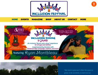 inclusionfestival.com screenshot