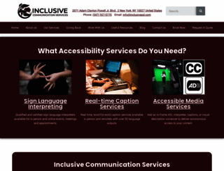 inclusiveasl.com screenshot